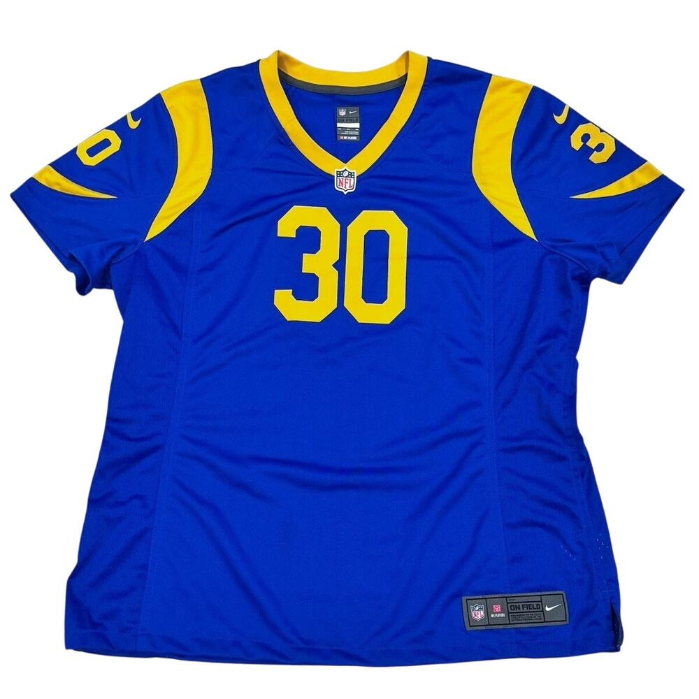 Nike Rams Todd Gurley II Jersey Women's 2XL On Field NFL